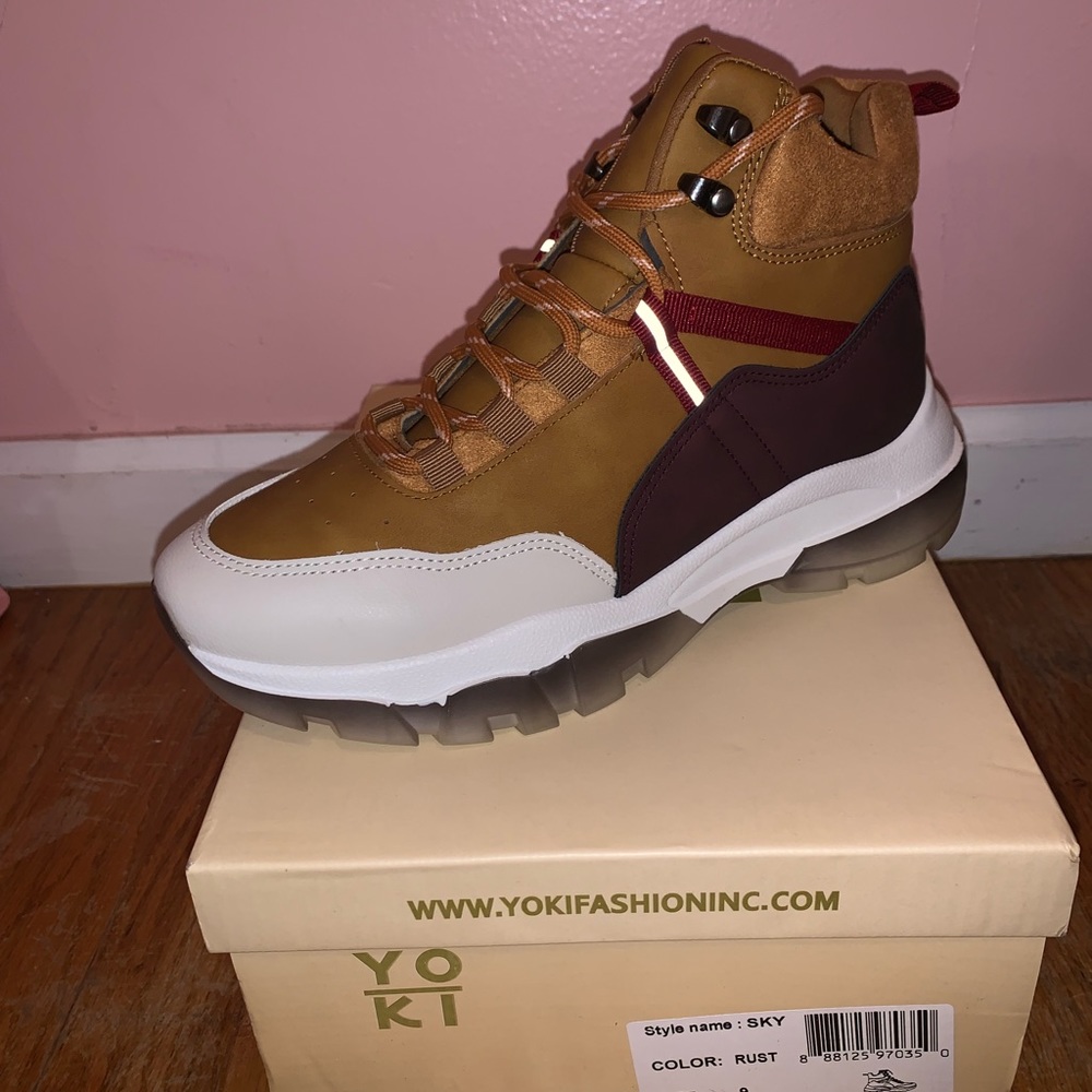 Rust Multi Color Boots - Picture 3 of 6